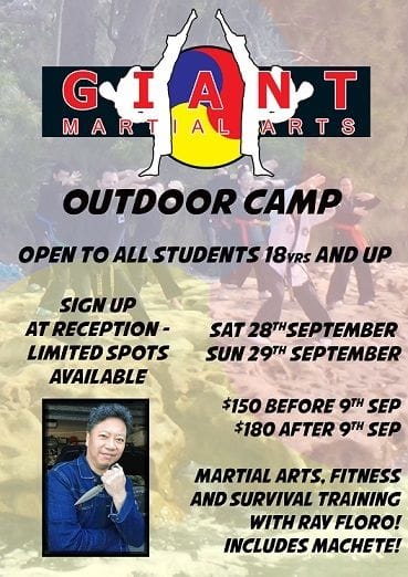 Outdoor Training Camp - September 2019